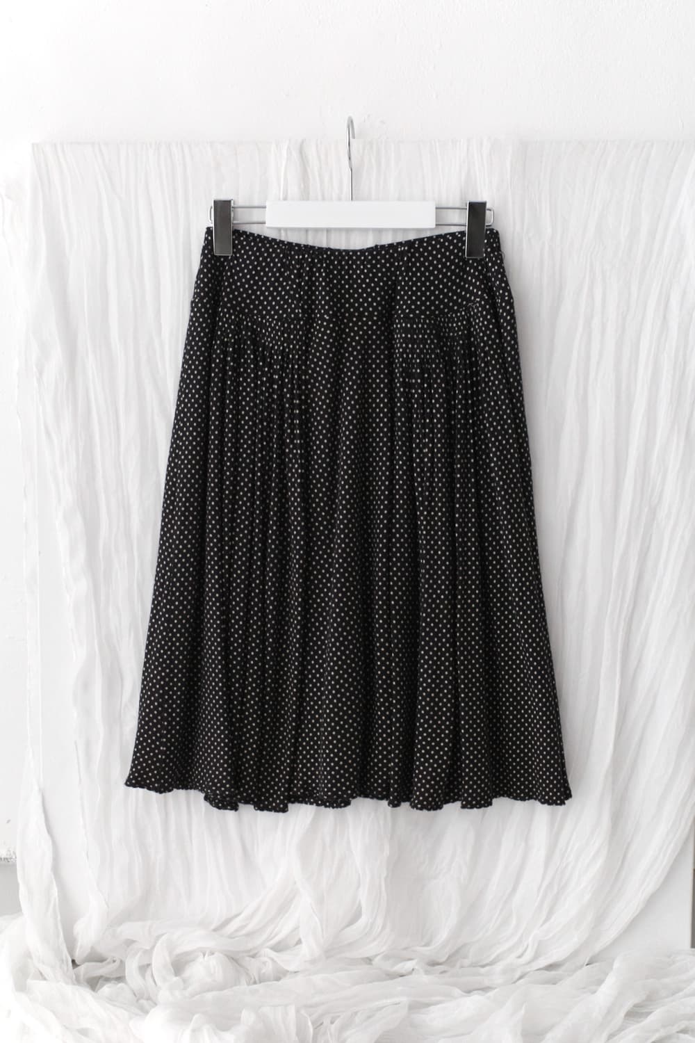 max mara) dot pleats skirt 상품이미지1