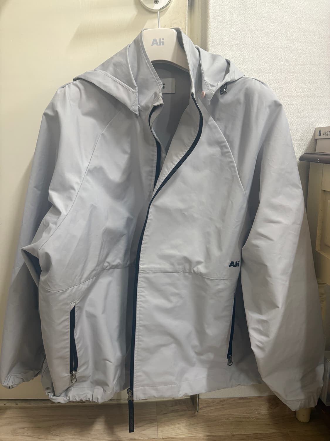 아밤/아밤홈 그레이 바람막이 자켓 상품이미지2