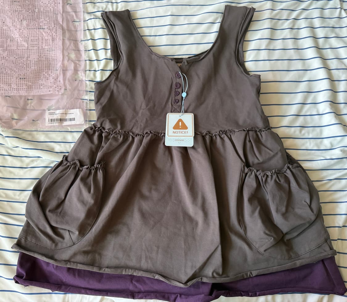 코이세이오 SHIRRING POCKET SLEEVELESS 판매 상품이미지4