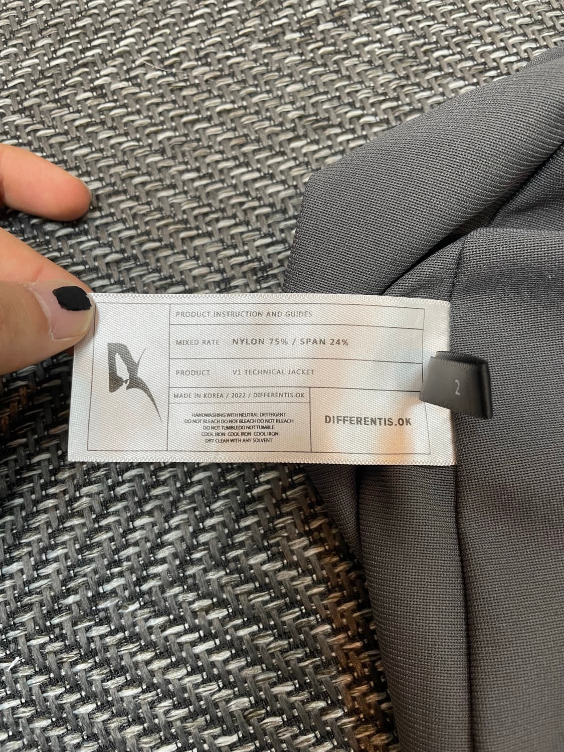 DIFFERENTIS.OK V1 테크니컬 자켓 & 바지 셋업 상품이미지8