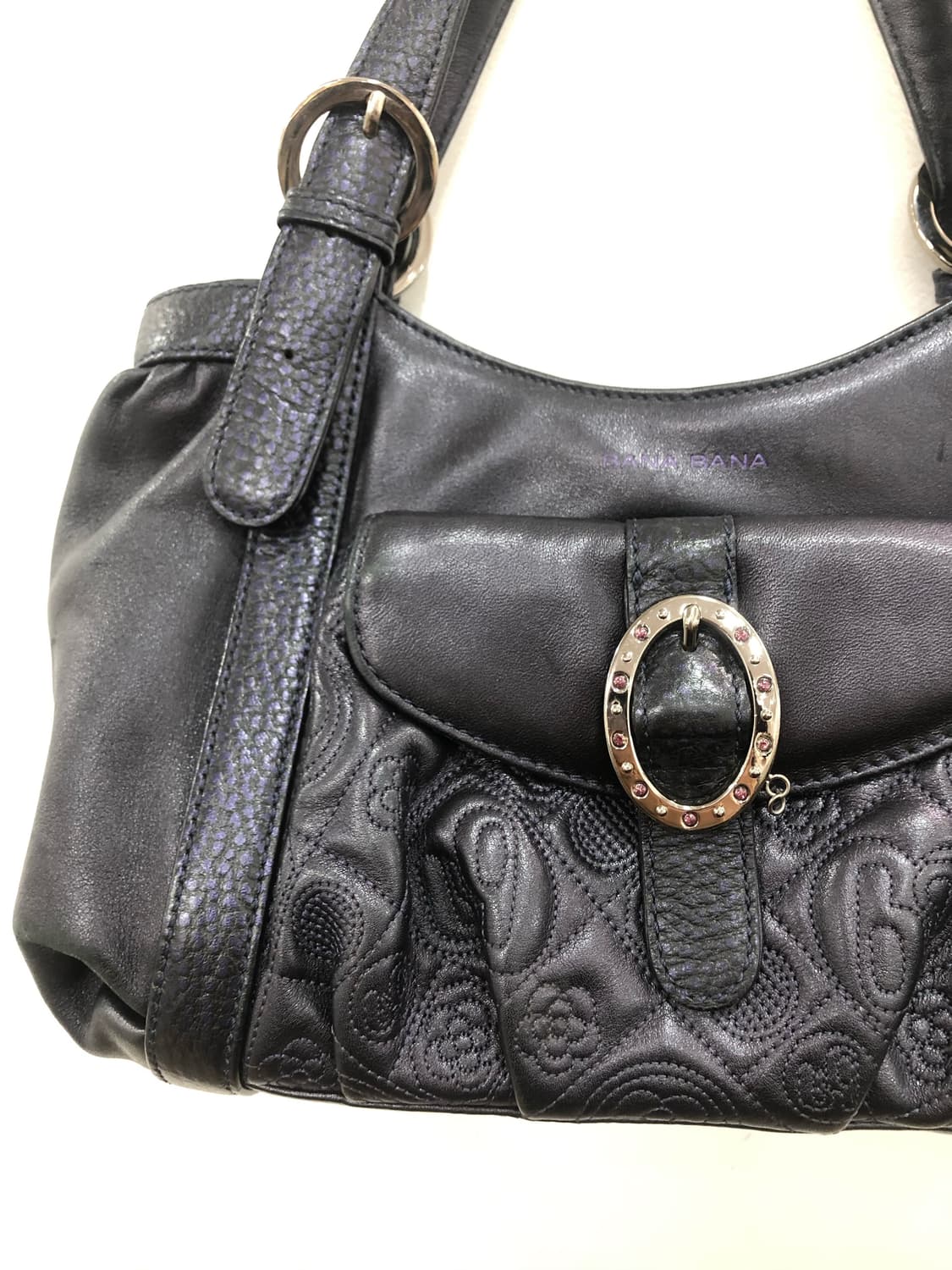 BANA BANA cubic ring leather bag 상품이미지3