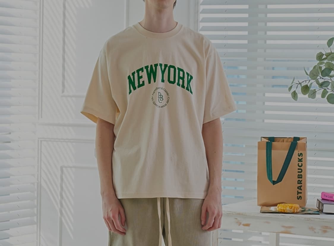 페이퍼보이 뉴요커 체인 반팔 M _ 공용,남성 상품이미지1