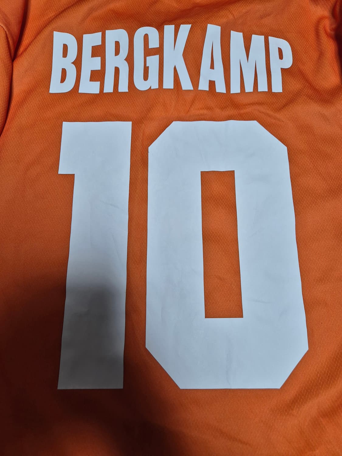 네덜란드 국대 홈 베르캄프 유니폼 팝니다  상품이미지4