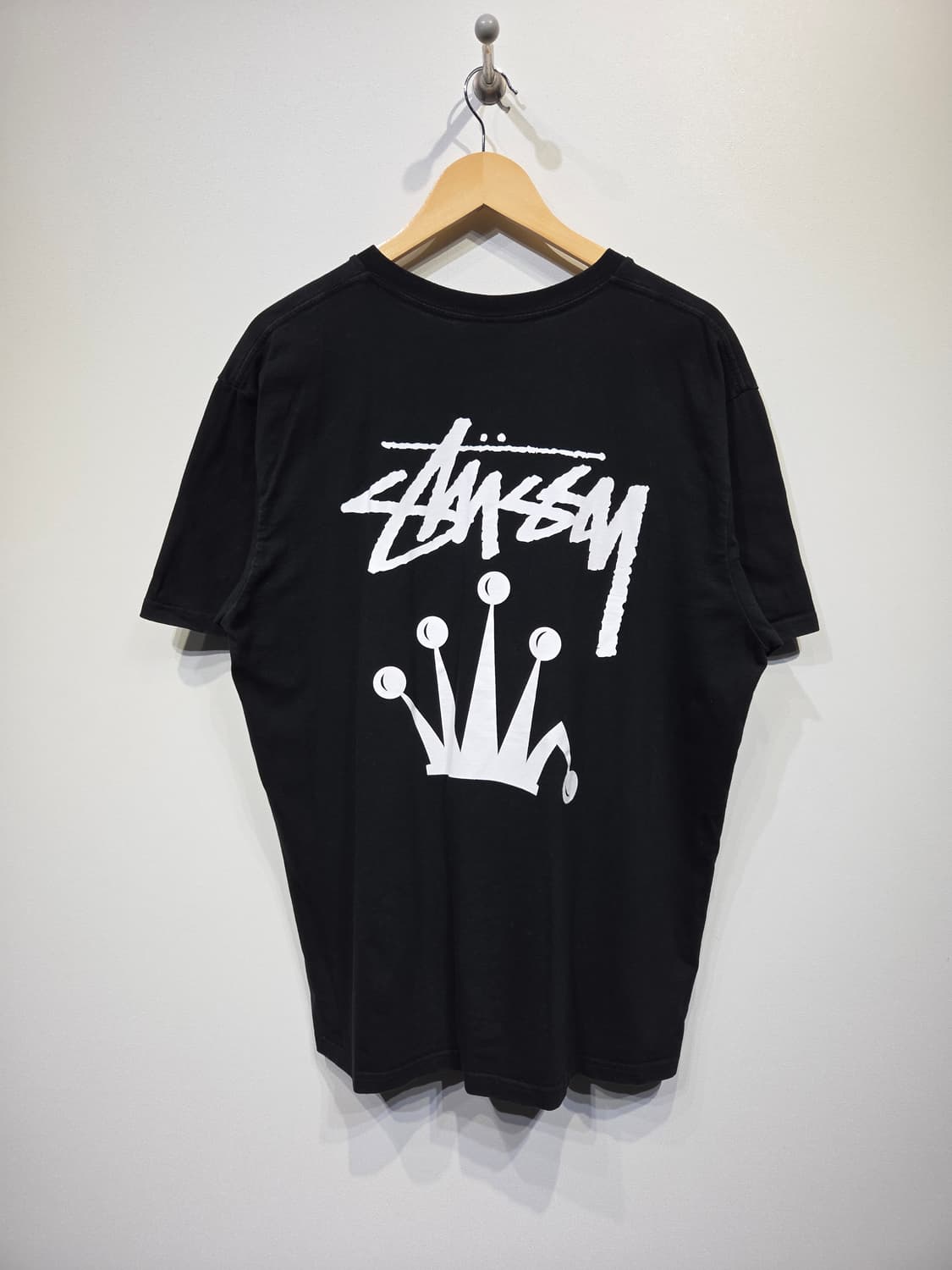 스투시 정품 스톡 크라운 로고 반팔 티셔츠 상품이미지6