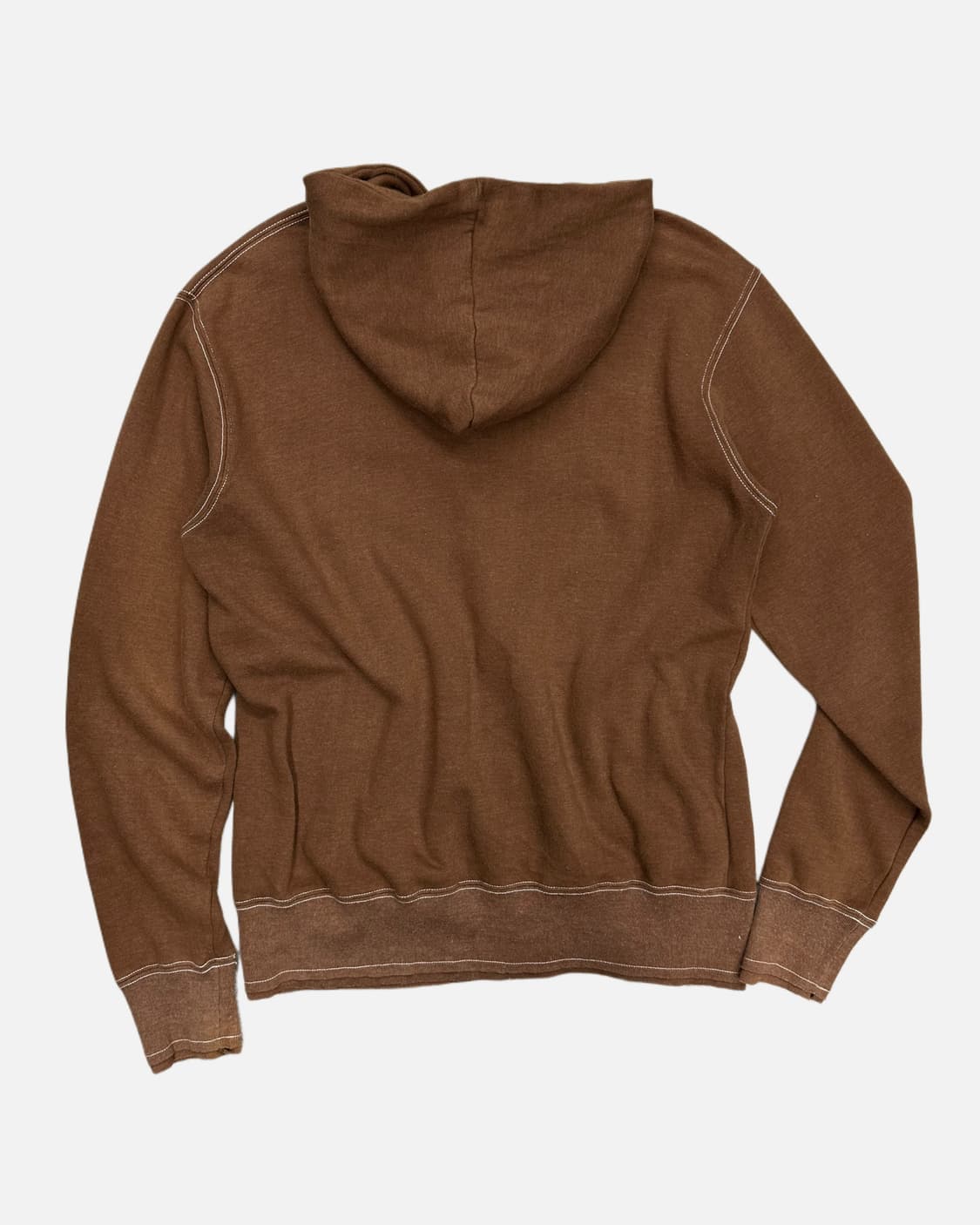 vintage brown patch hood zip-up 상품이미지4