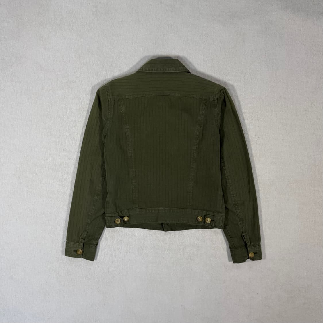 Ribbon Short  Khaki Blouson Jacket 상품이미지4