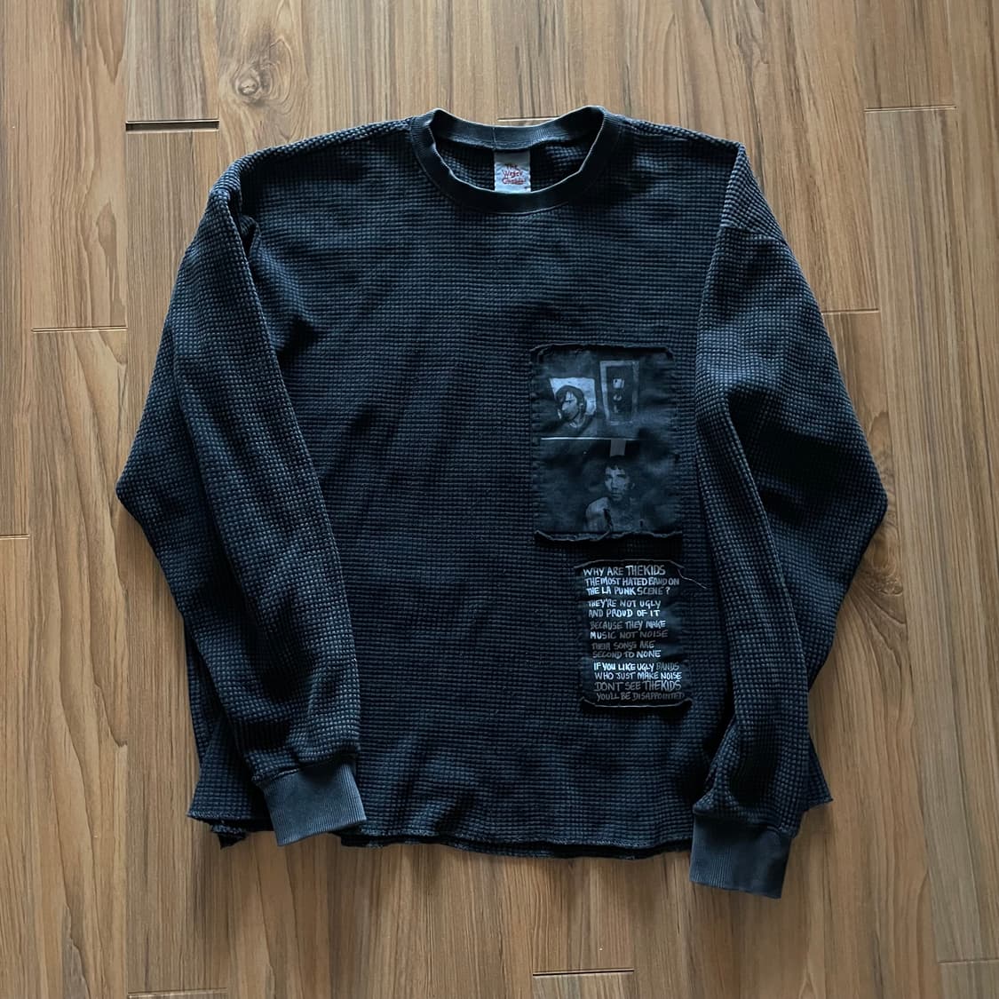 더뤡코즈 와플티 블랙 상품이미지1