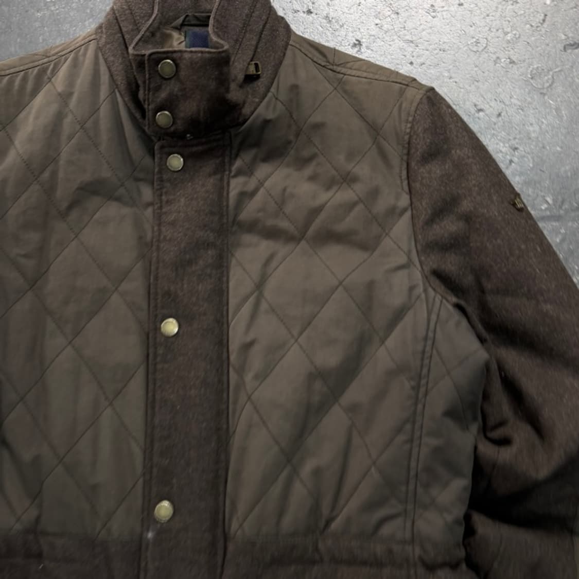 100 헨리코튼 퀼팅 자켓  상품이미지2