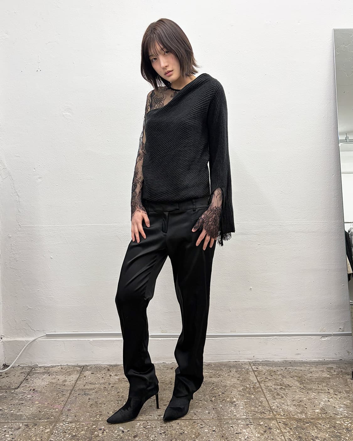 빈티지 새틴 트라우저 상품이미지5