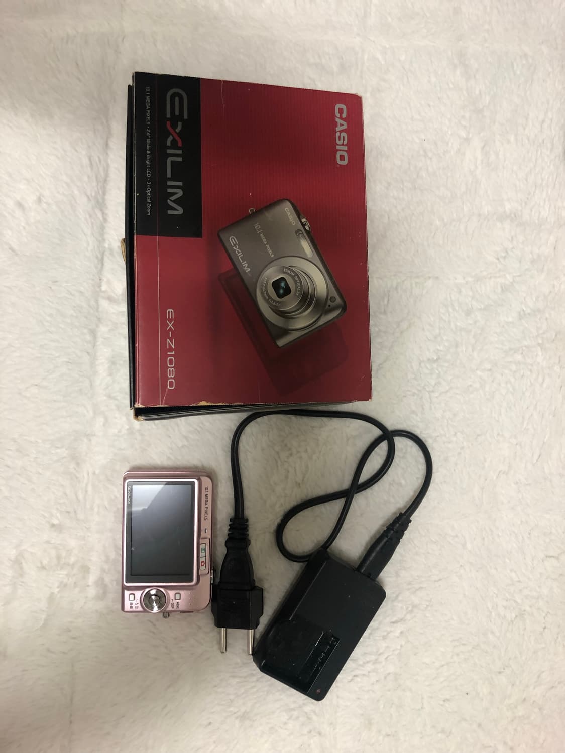 카시오 엑슬림 ex-z1080 홍은채 디카 핑크디카 상품이미지4