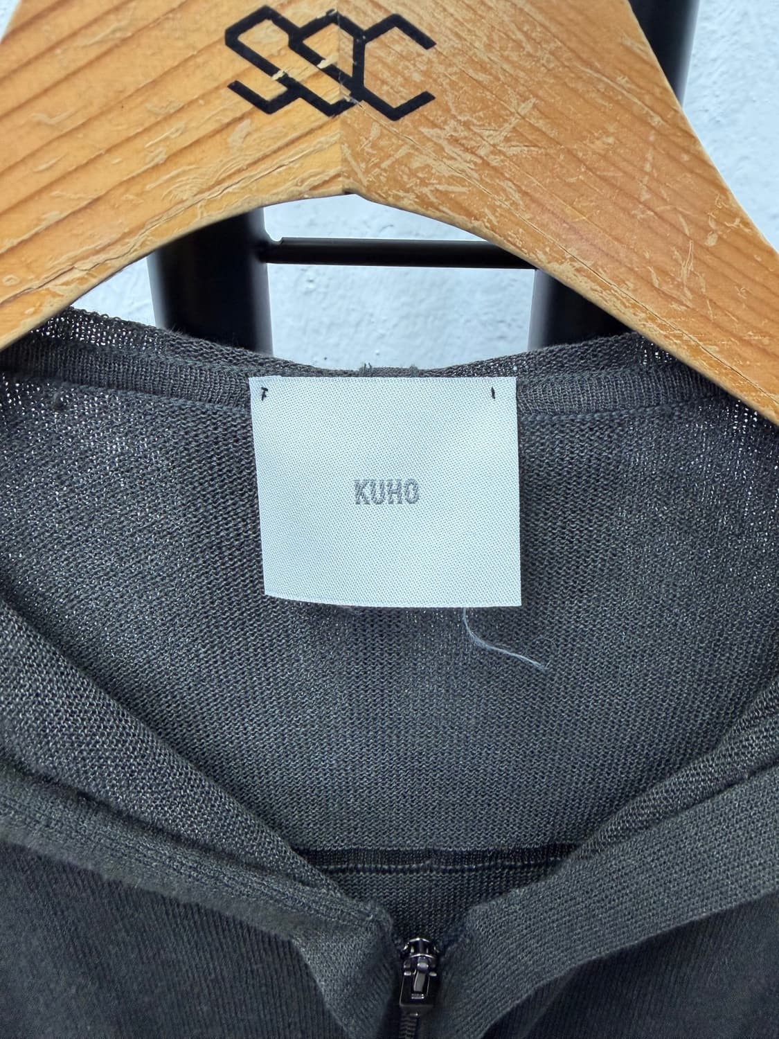 정품) 구호 여성 니트 롱 집업 55-66 상품이미지7