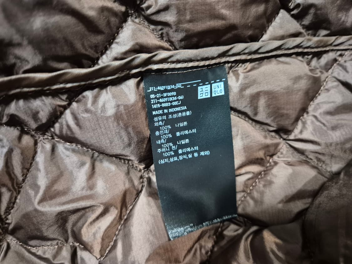 유니클로 여성 경량 패딩조끼 XL 상품이미지7