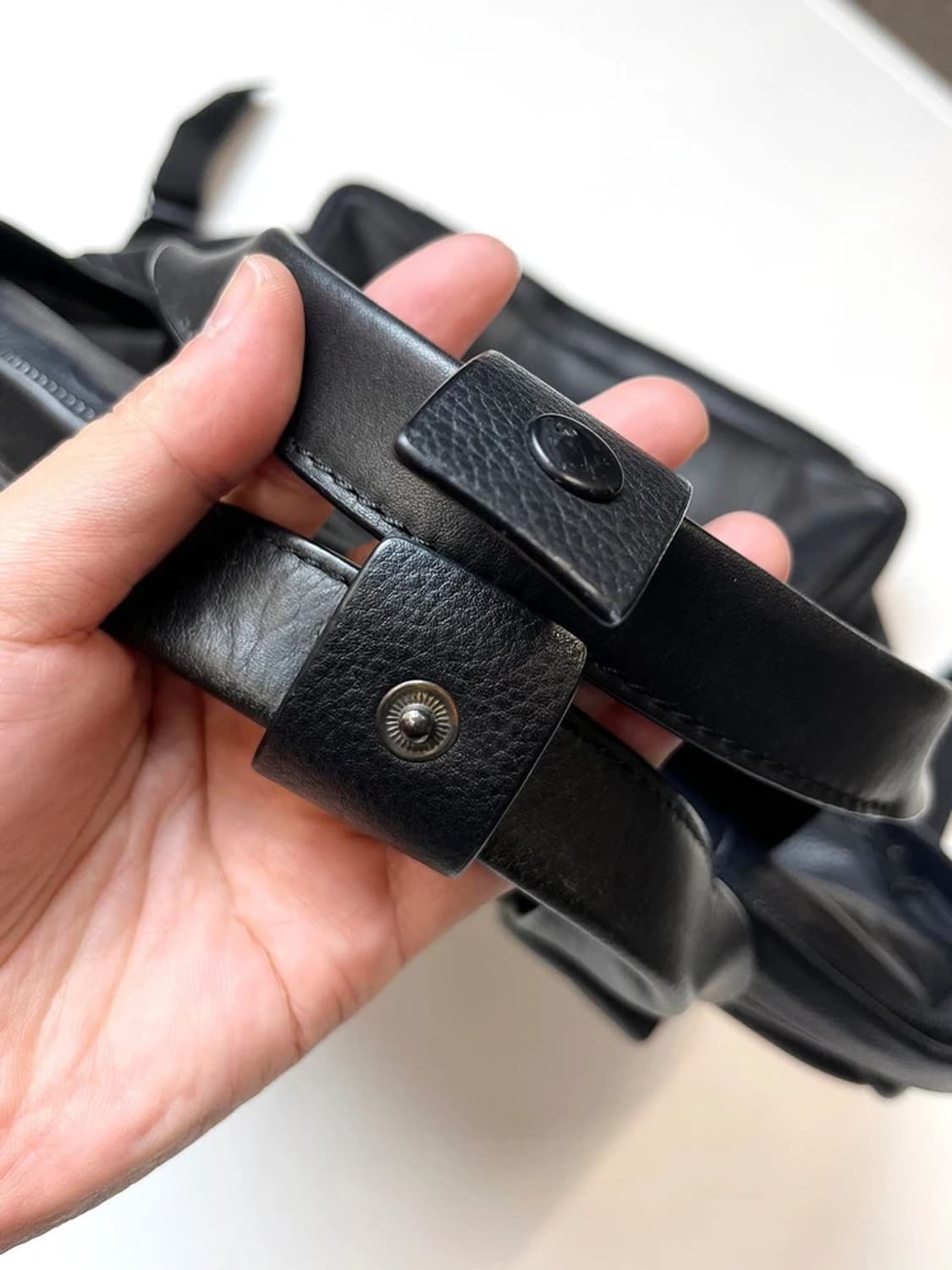 코스 COS 그레인 가죽 토트 백팩 A1598 상품이미지4