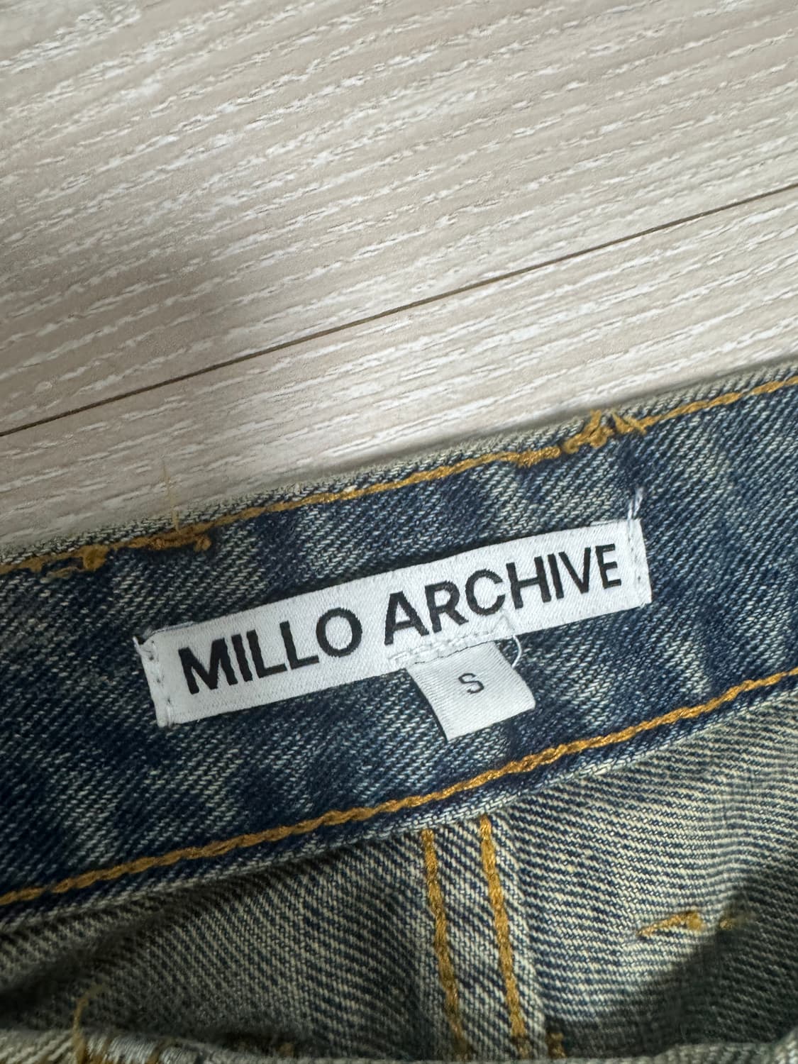 밀로아카이브 데미지 카펜터 팬츠  상품이미지3