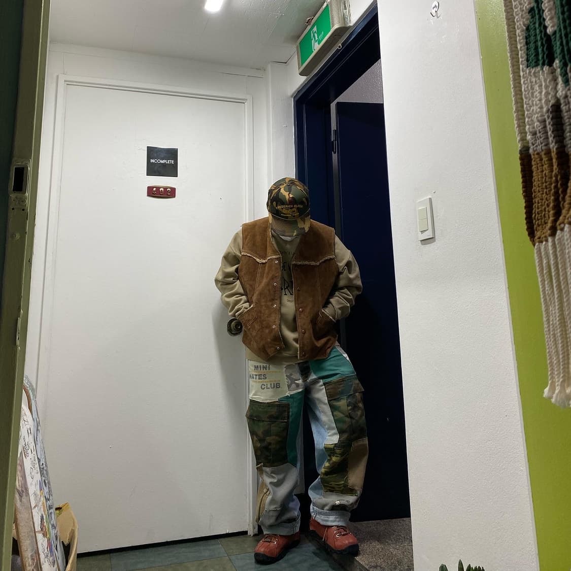 70s JCPENNY cowhide vest 상품이미지9