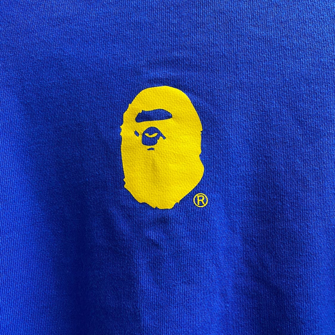 베이프 사루로고 블루 스웻셔츠 크루넥 맨투맨 B3891 상품이미지3