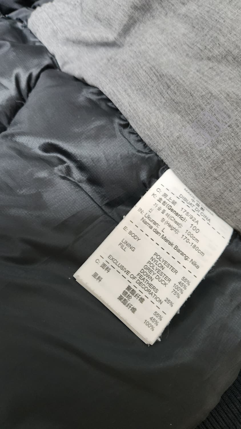 NIKE GOLF 남성 골프 패딩조끼 L사이즈 상품이미지4