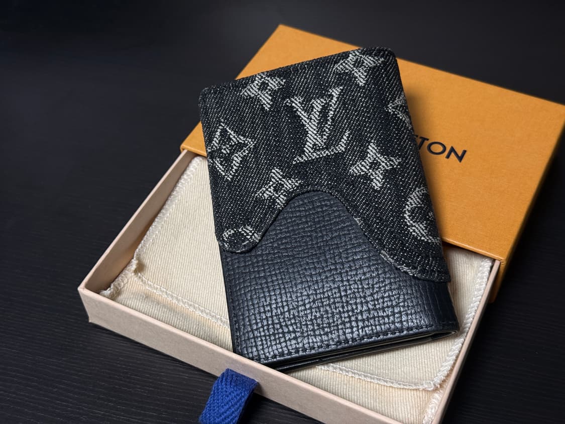 [OS] 루이비통 x 니고 포켓 오거나이저 데님 블랙 상품이미지2