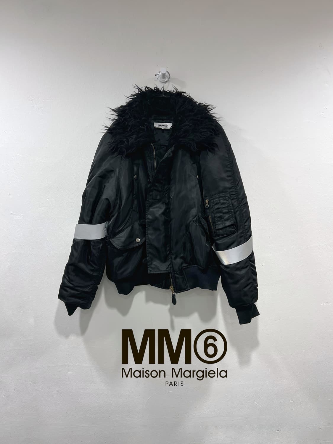 MM6 메종 마르지엘라 나일론 봄버 자켓 상품이미지1