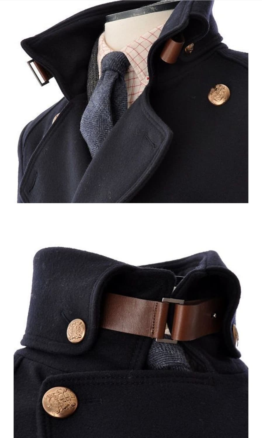 지오지아 앤드지 더블코트 남성 105사이즈 상품이미지3