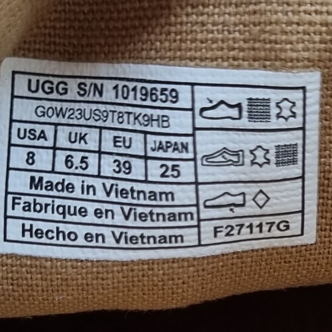 UGG어그 RICCI퍼 슬립온 실사이즈245. 상품이미지6