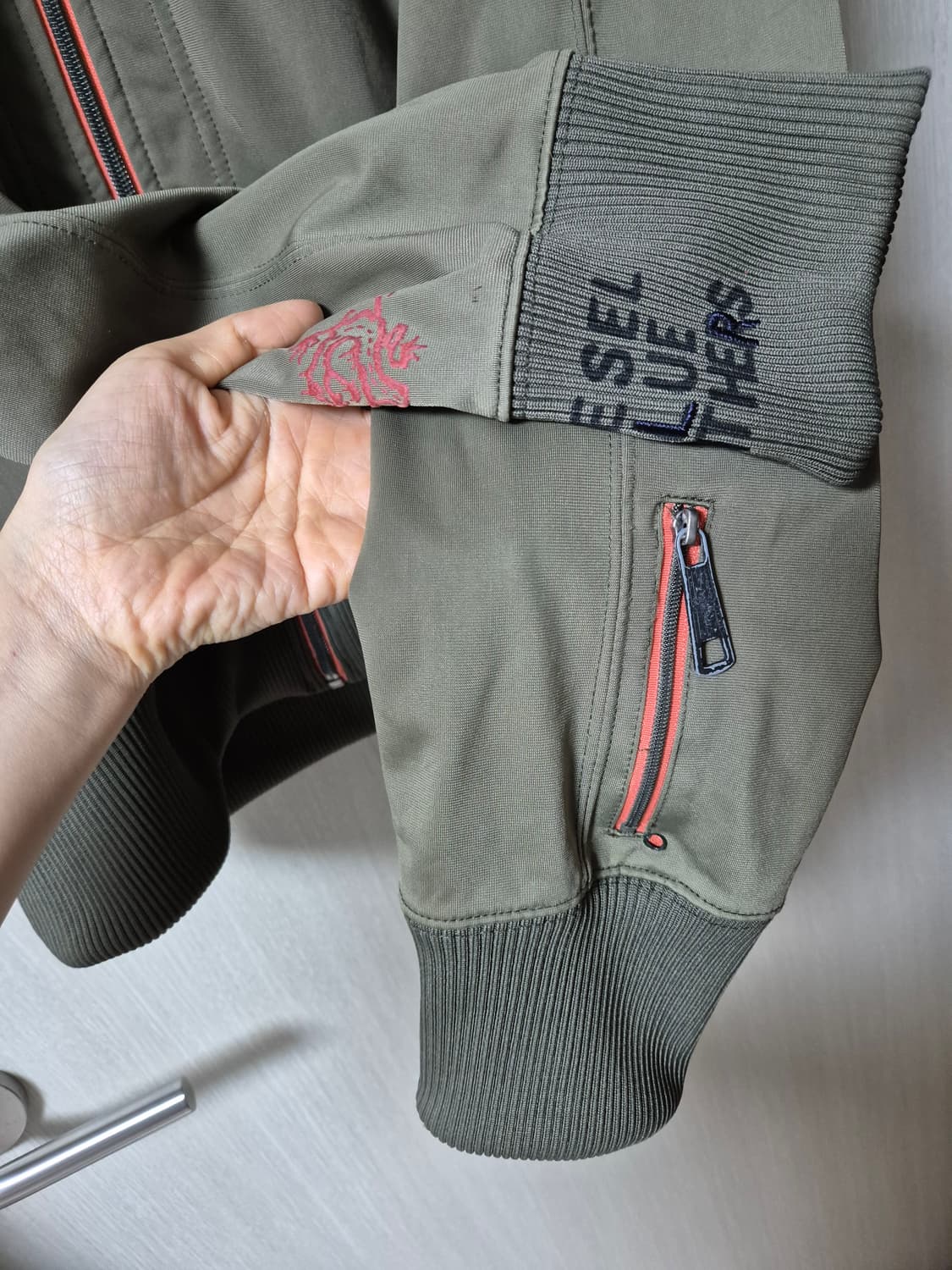 (정품) 디젤 오리엔탈 집업 져지 XL  상품이미지7