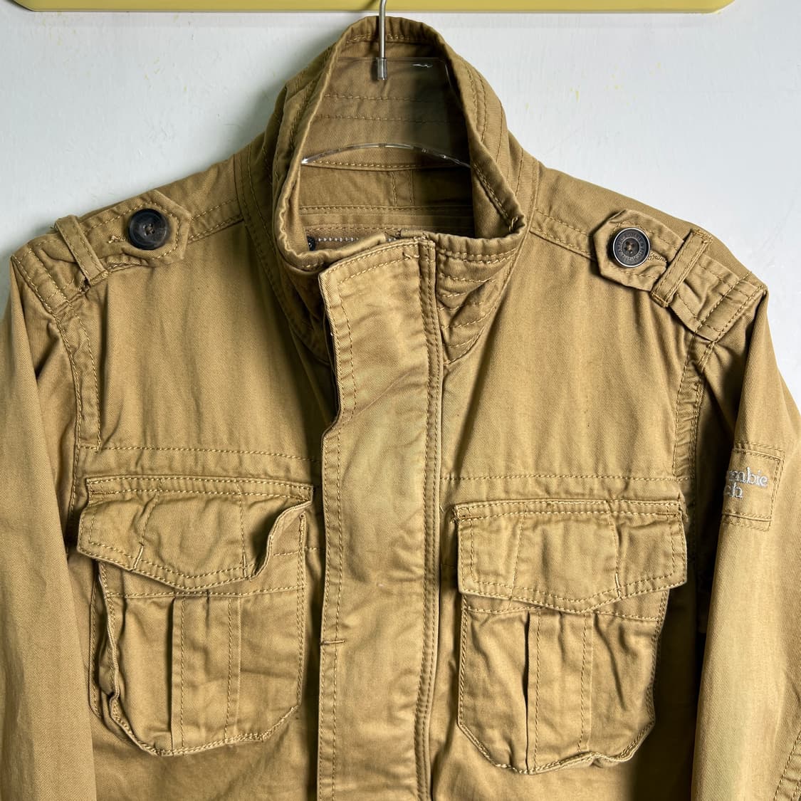 아베크롬비 카키 밀리터리 야상 자켓 S 상품이미지4