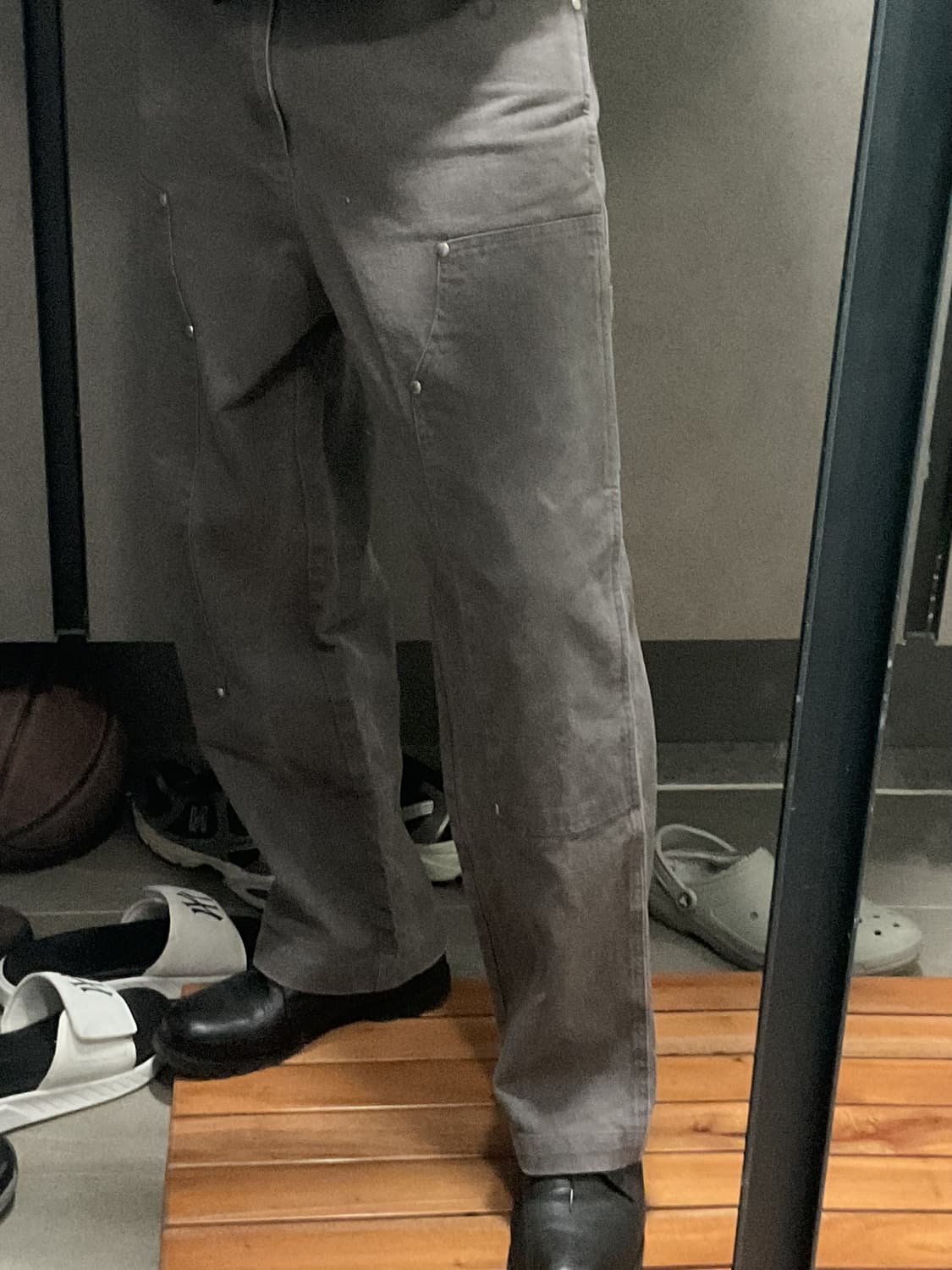 The dischordsound double knee pants 상품이미지1