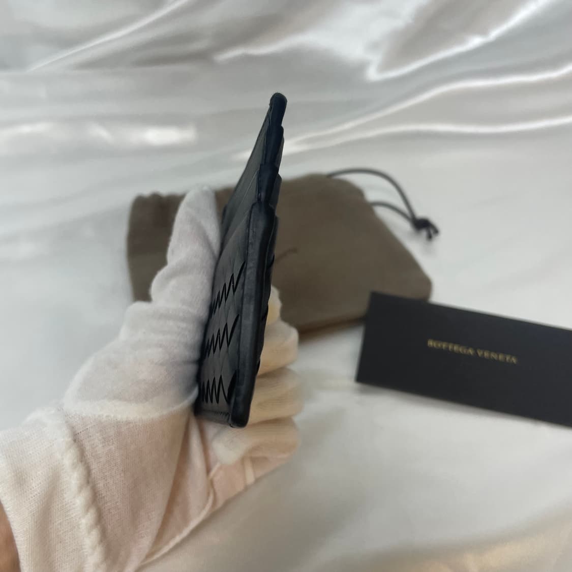 보테가 베네타 블랙 카드지갑 (더스트+카드) 상품이미지4