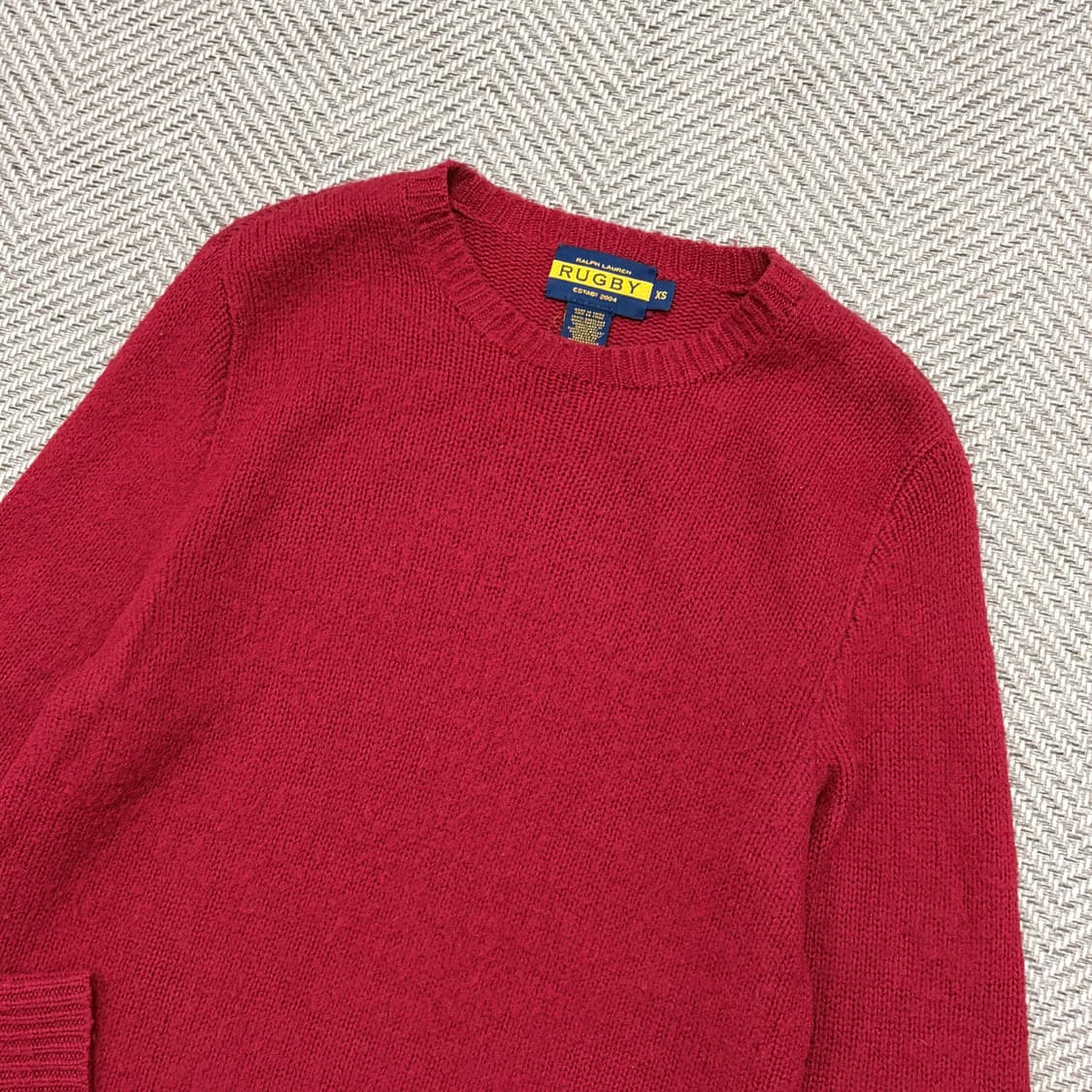 랄프로렌 럭비 엘보패치 니트 v1008 상품이미지3