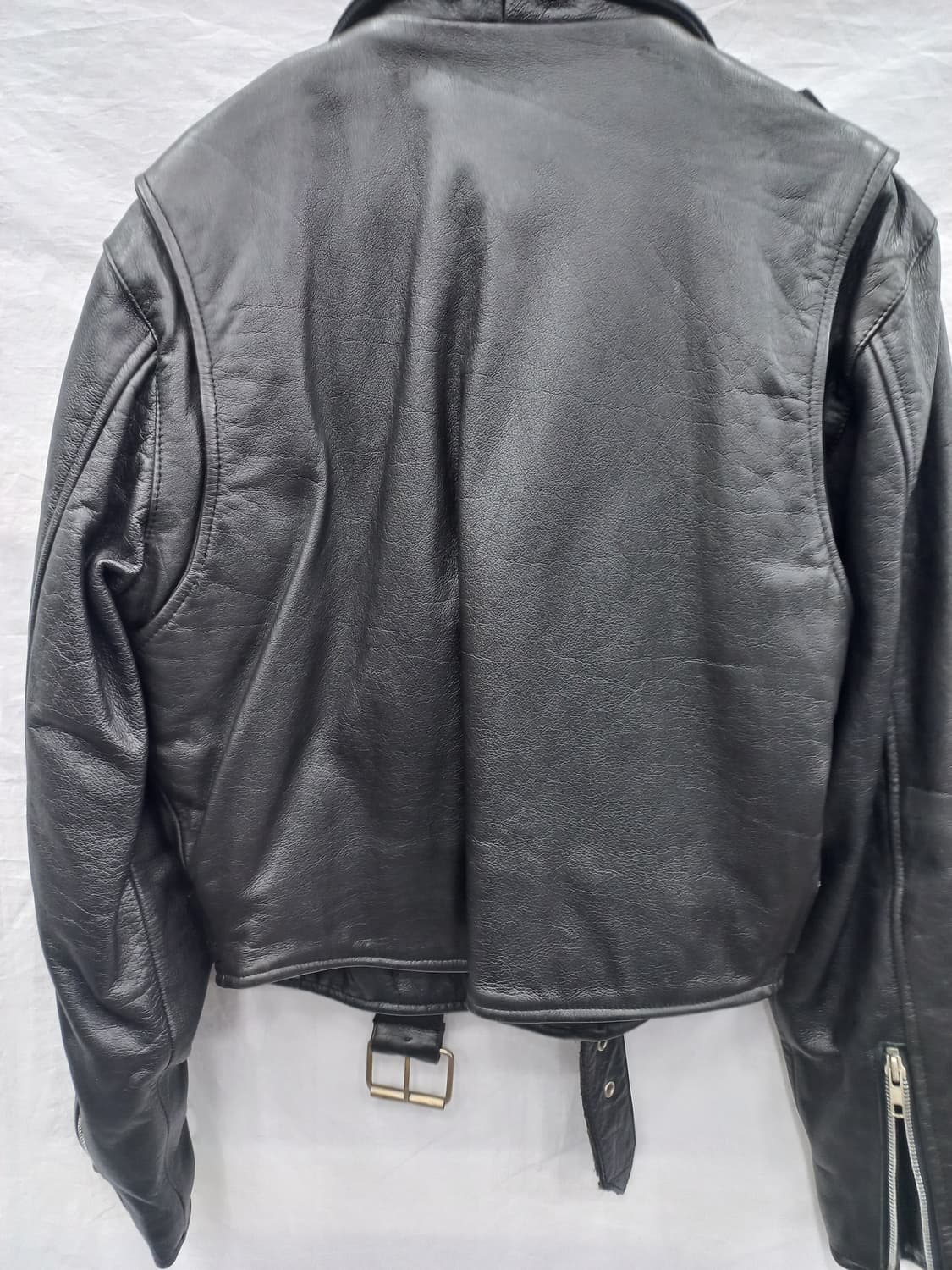 블랙베어 블랙 소가죽 라이더 자켓 L(남95-100) 상품이미지2