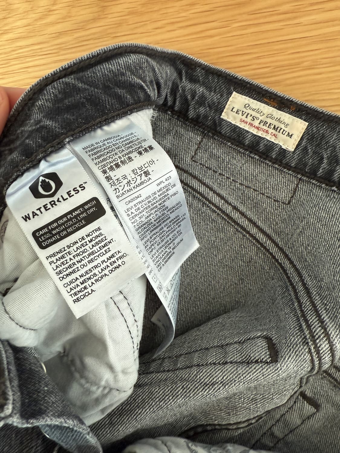 리바이스(Levi's) 501s 데님 팬츠 상품이미지10