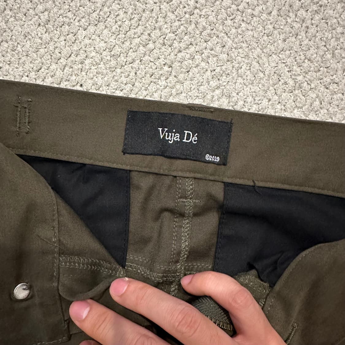 부자데 Vuja Dé 2019 카고 스트랩 팬츠 상품이미지5