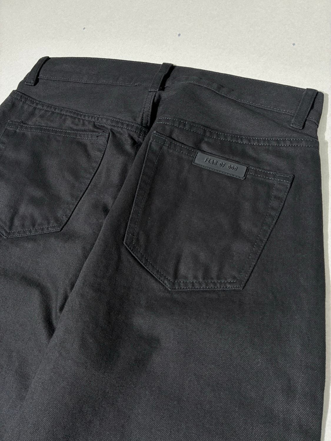 피어오브갓 에센셜 5 포켓 데님 진 제트 블랙 30사이즈 상품이미지3
