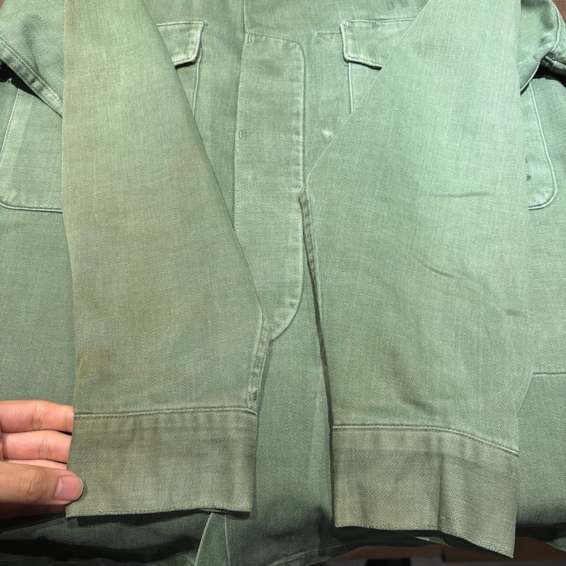 60s 60년대 생산 미해병대 P58 USMC 셔츠 상품이미지10