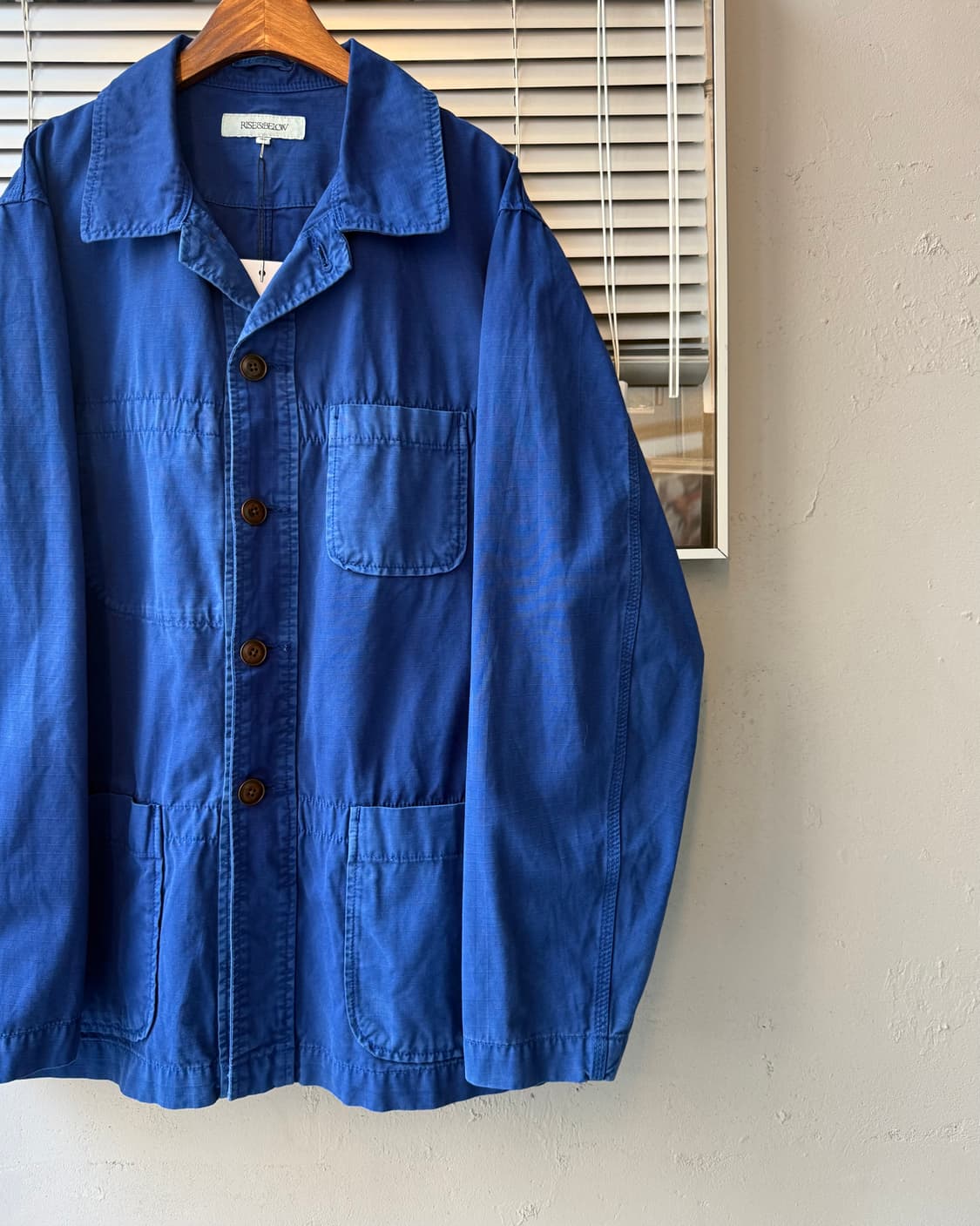 RISE&BELOW TYPE02 ripstop work jacket 상품이미지2