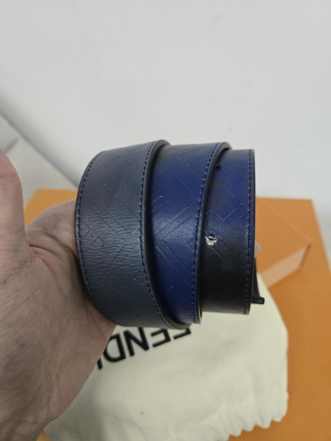 [보증서 정품]펜디 FF 리버시블 벨트 상품이미지2