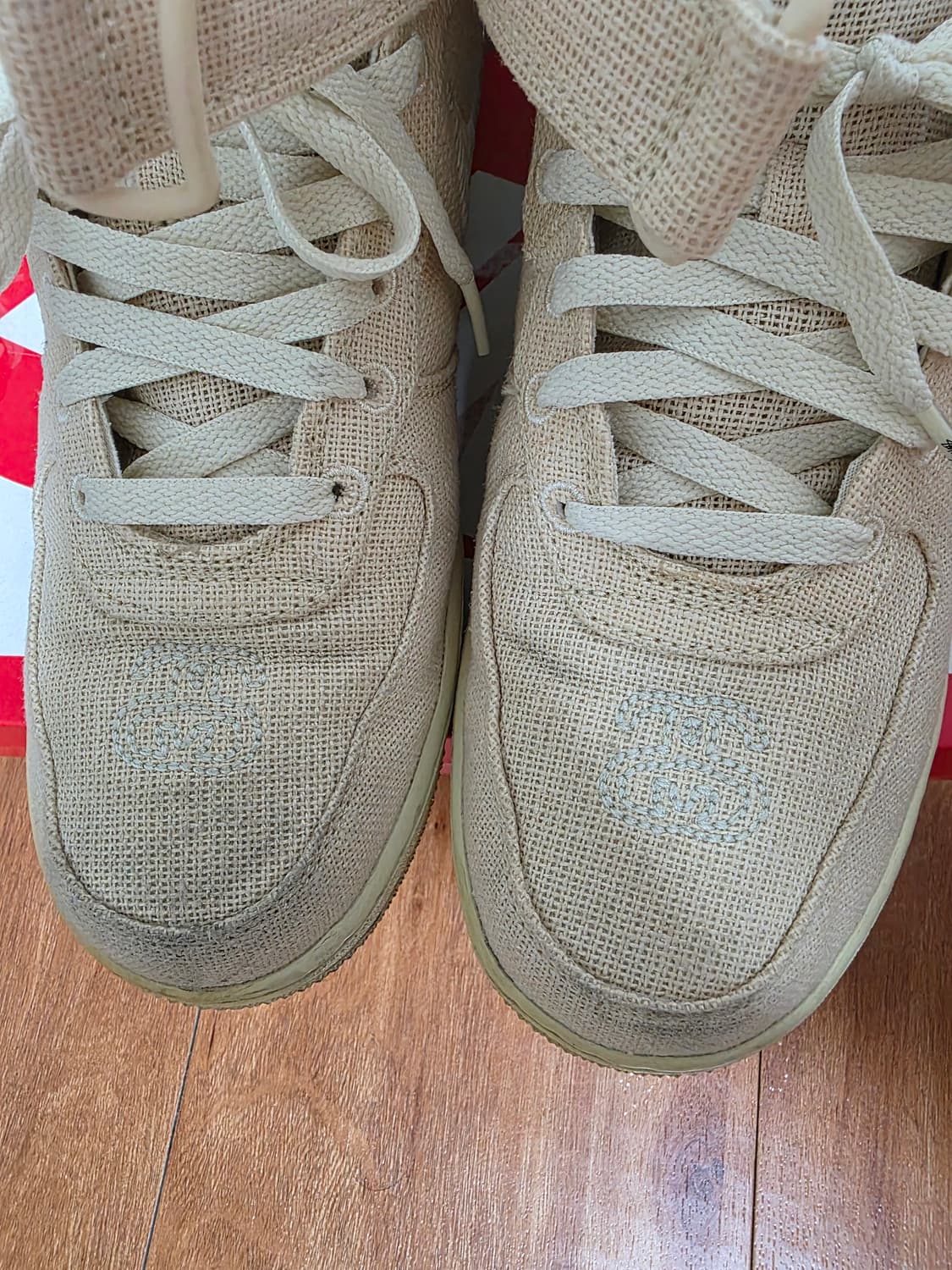 [260] 스투시 x 나이키 에어포스 1 미드 포실 상품이미지7