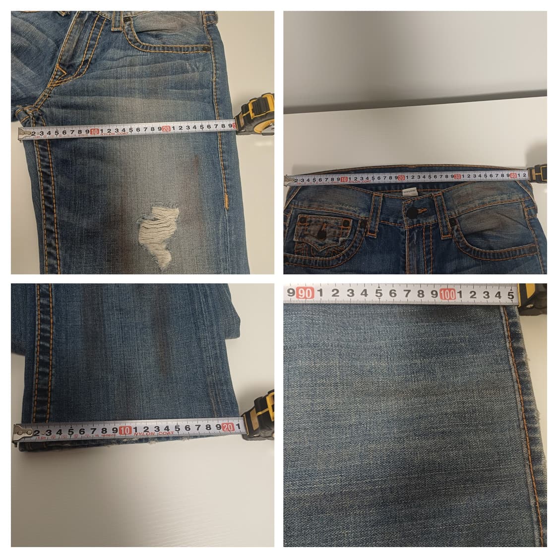 [31] 트루릴리전 릭키 빅 T 스트레이트 플랩 데님 (메드 인 멕시코) 상품이미지10