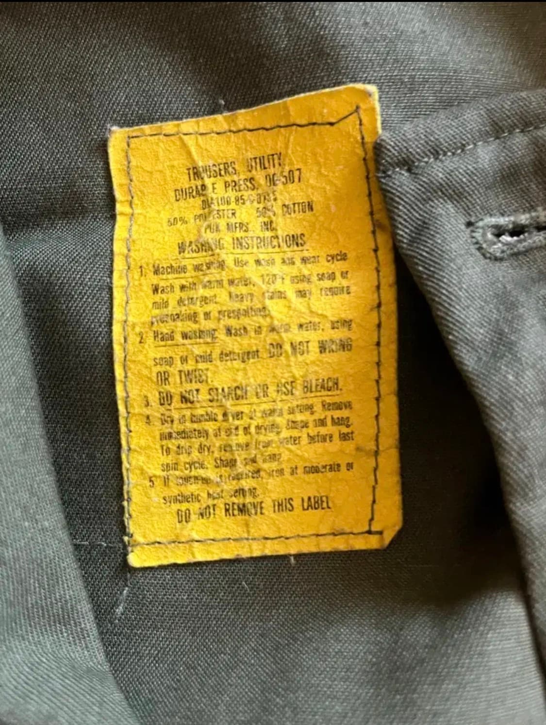 오리지널 퍼티그 팬츠 OG-507 상품이미지2