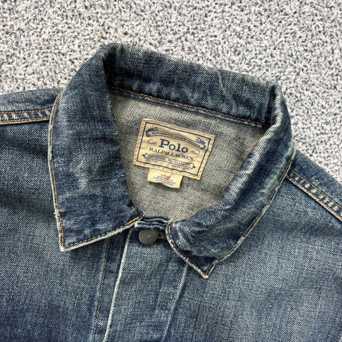 S 폴로 랄프로렌 청자켓 데님 0414J 상품이미지2