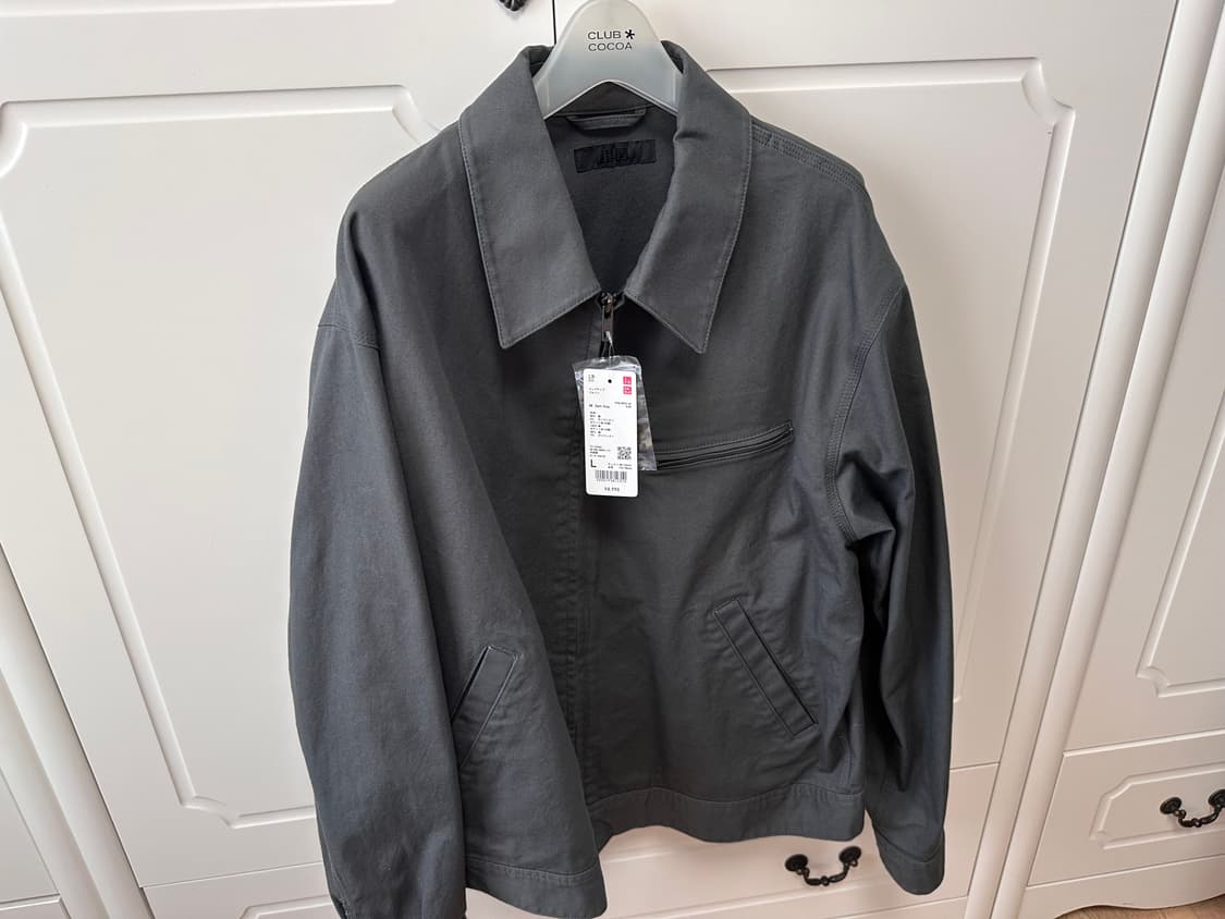 유니클로 집업 블루종 (새상품) 상품이미지2