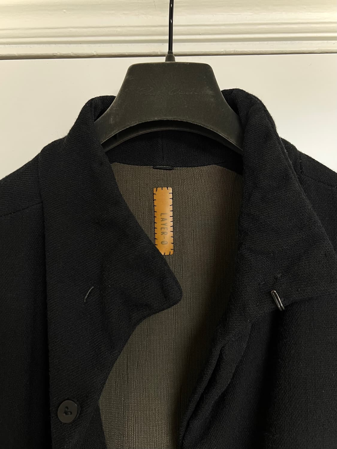 layer 0 wool coat 레이어 제로 울 코트 50sz 상품이미지3