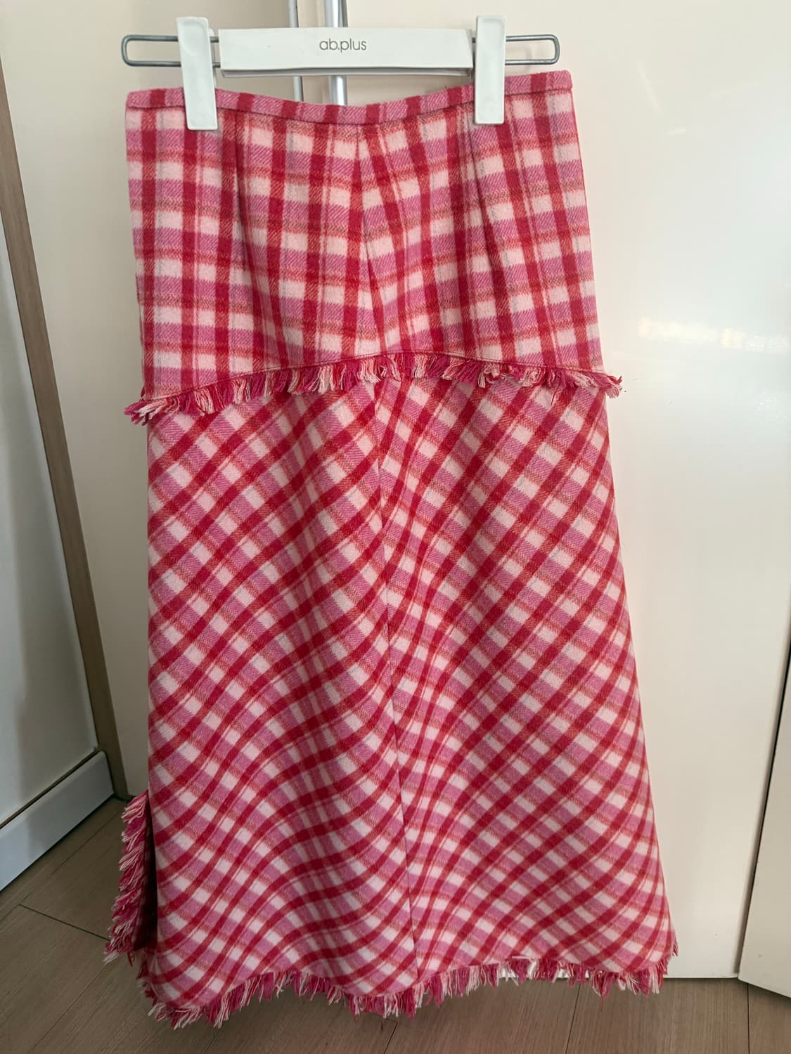 마가린핑거스 체크 스커트 s 상품이미지3