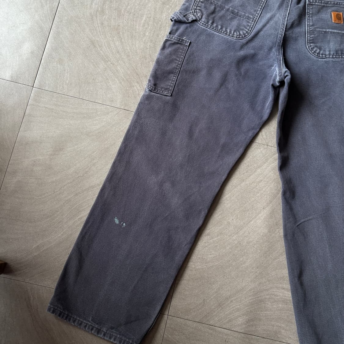 칼하트 정품 오리지널 미드나잇 싱글니 카펜터 팬츠 상품이미지3
