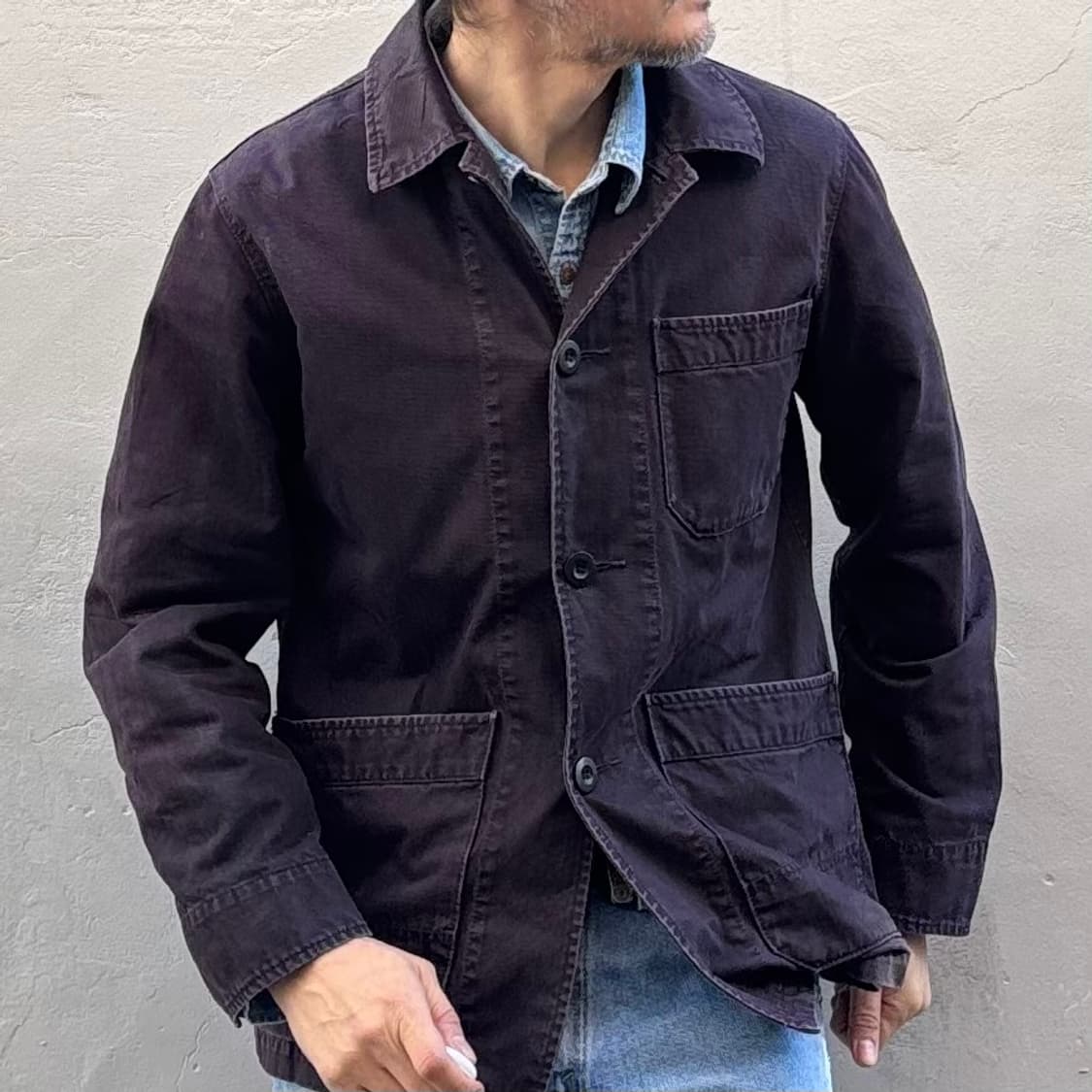 빈티지 프렌치 워크 자켓 상품이미지7