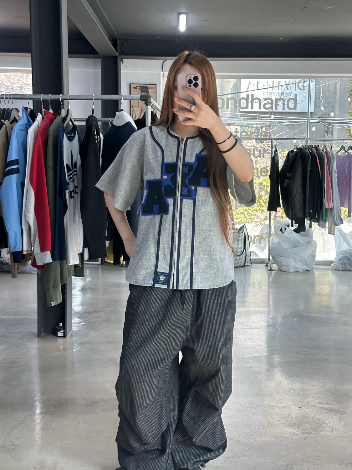 베이프 x Ebbets Fleld Flannels 베이스볼 반팔져지 상품이미지3