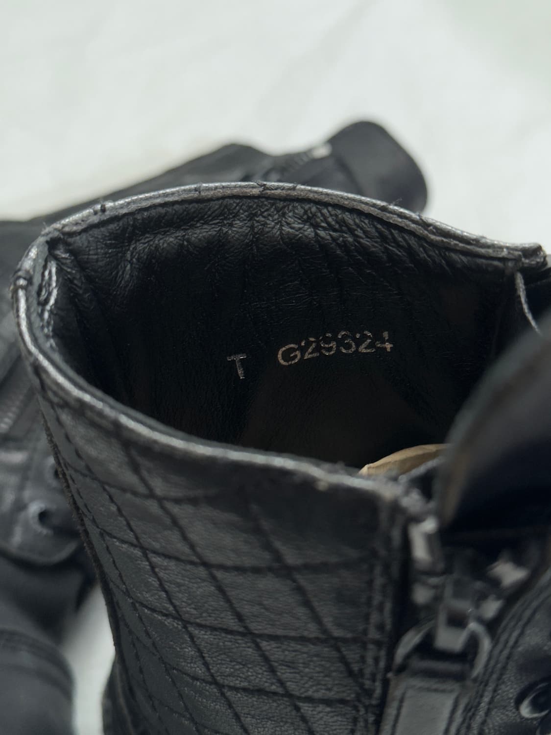 샤넬 2014 by 칼라거펠트 컴뱃부츠 상품이미지4