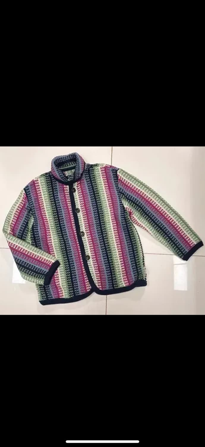 디스이즈네버댓 크로쉐 니트 가디건 상품이미지1