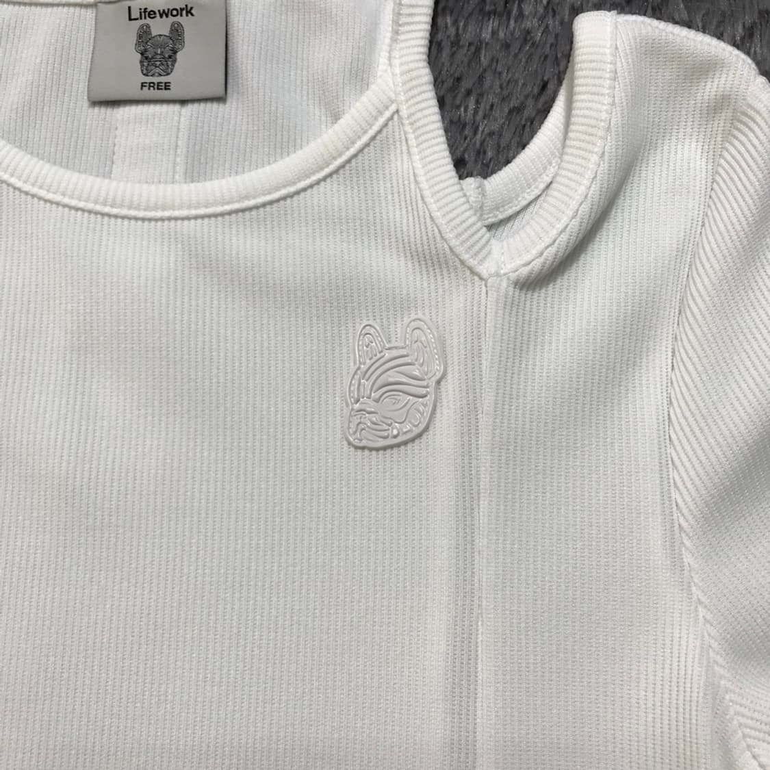 [[여성 F, A급] 라이프워크(LW) 트임 골지 긴팔티셔츠@206 상품이미지4